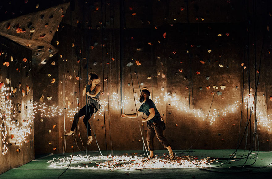 Elképesztően romantikus módon kérte meg barátnőjét a hegymászó