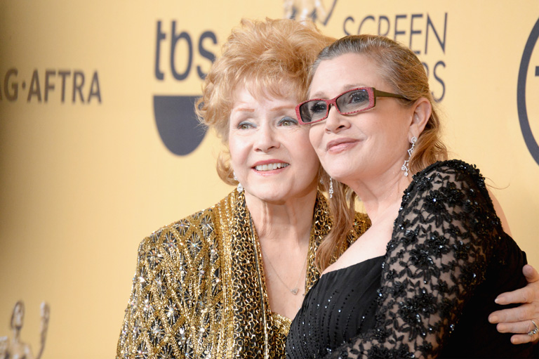 Debbie Reynolds és lánya Carrie Fisher