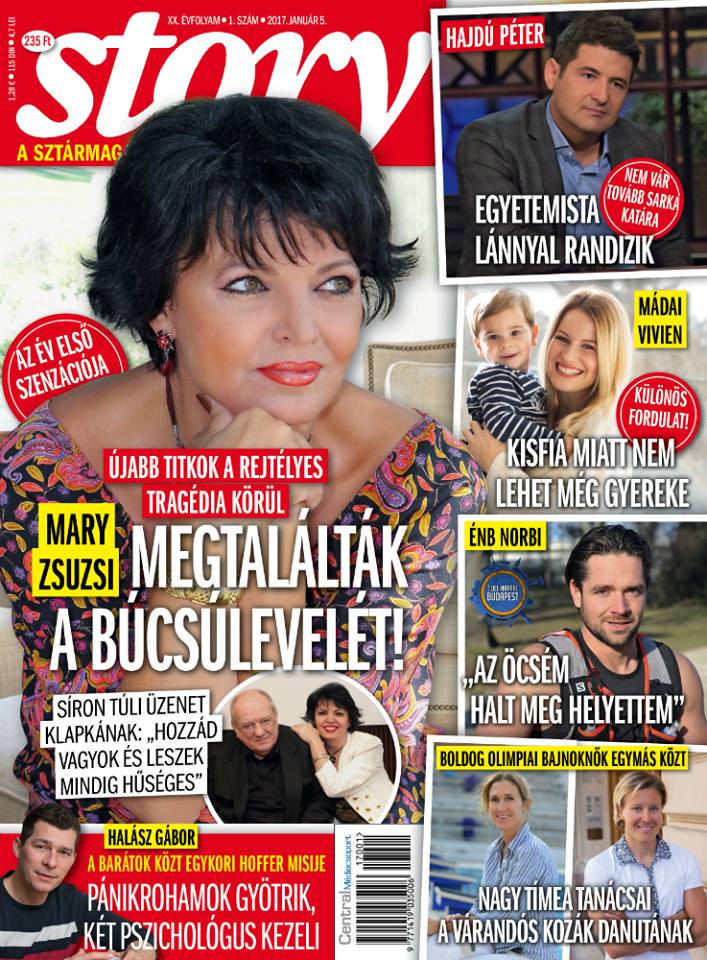 Mary Zsuzsi búcsúlevele: Hozzád vagyok mindig hűséges...