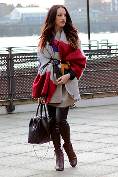 Menő és szuper meleg: így hordd a takarósálat!