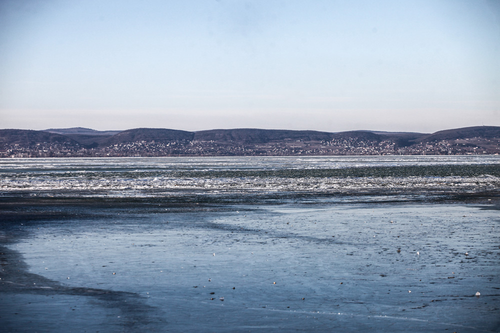 Befagyott Balaton