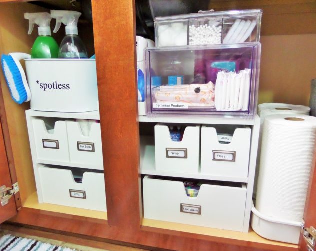 Szuper rendszerezési ötletek a fürdőszobába