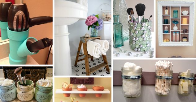 Szuper rendszerezési ötletek a fürdőszobába