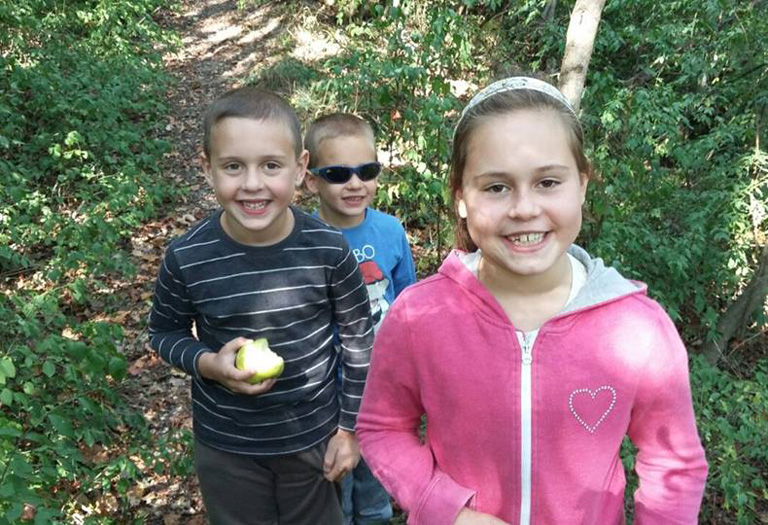 Norbi, Kristóf és Adri