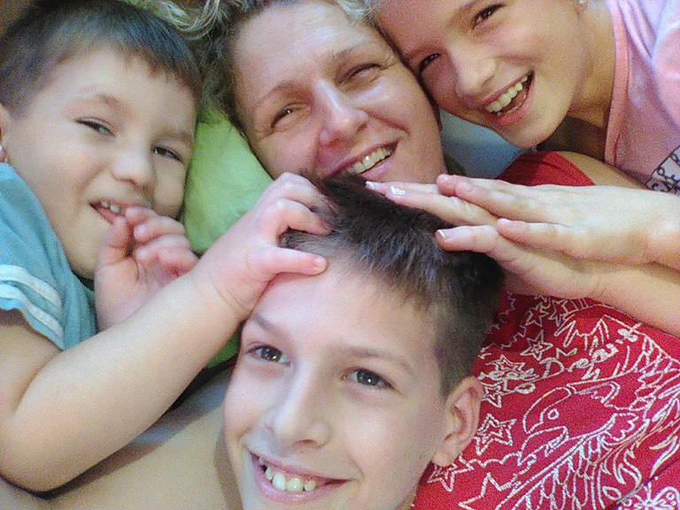 Csilla és a gyerekek