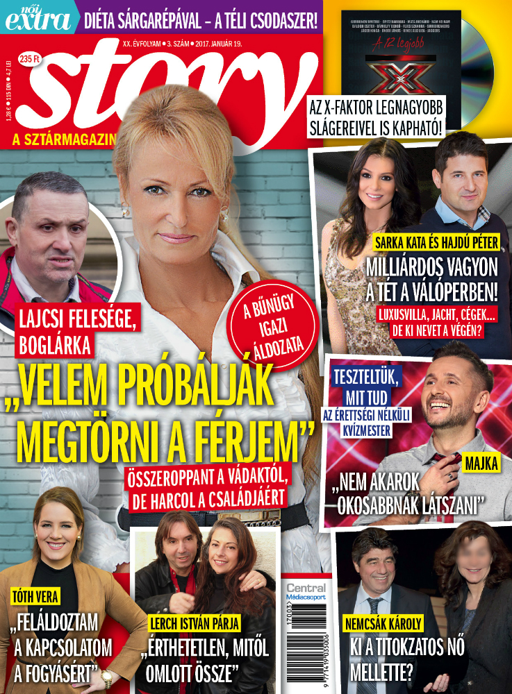 Lagzi Lajcsi felesége összeroppant a vádaktól