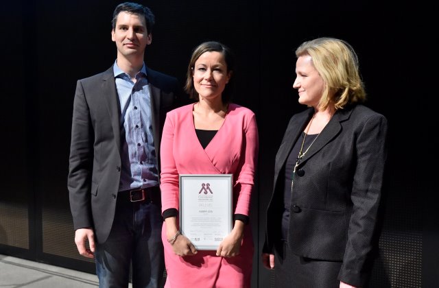 Kempf Zita újságírónk nyerte a Családbarát médiáért díjat