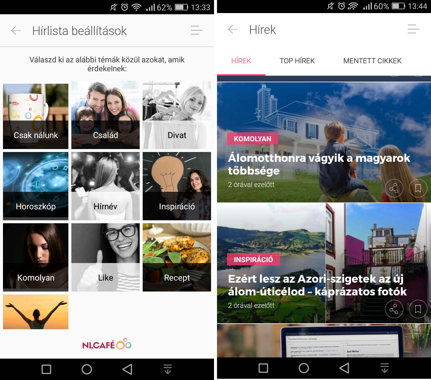 Így lehet saját NLCafé applikációd