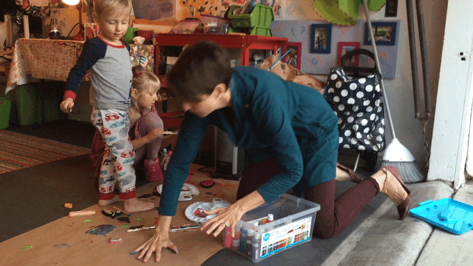 Bármilyen fájdalmas is, hagyd, hogy a gyerek káoszt csináljon otthon