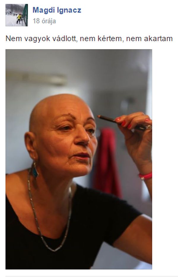 “Belelépnék a szájukba a nagy rákos lábammal