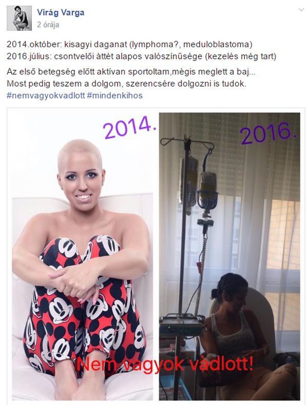 “Belelépnék a szájukba a nagy rákos lábammal