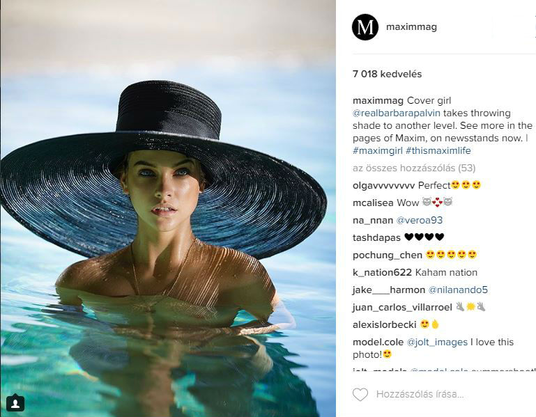 Félmeztelenül pózolt Palvin Barbara a férfimagazinnak - itt a videó! Félmeztelenül pózolt Palvin Barbara a férfimagazinnak - itt a videó!