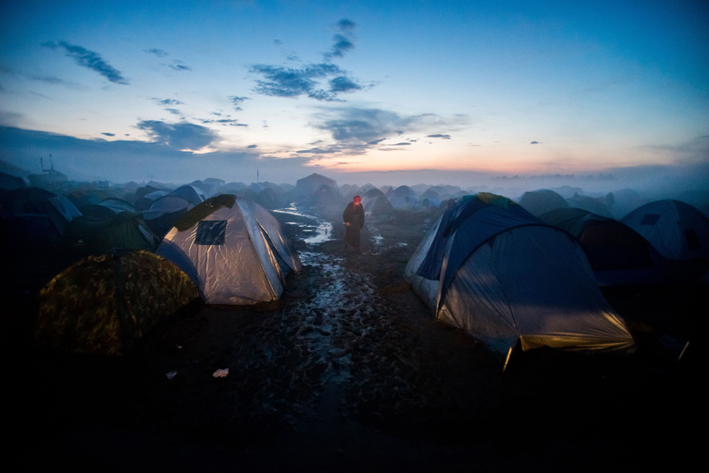 Hír-, eseményfotó (egyedi) 1. díj: Balogh Zoltán (MTI/MTVA): Idoemeni menekült tábor
