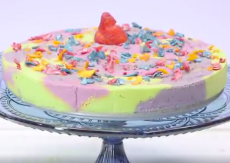 Mesés, vegán unikornistorta, amit te is könnyen elkészíthetsz