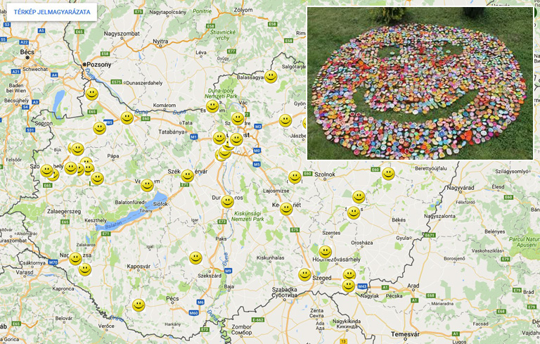 Térképen a kezdeményhez csatlakozók