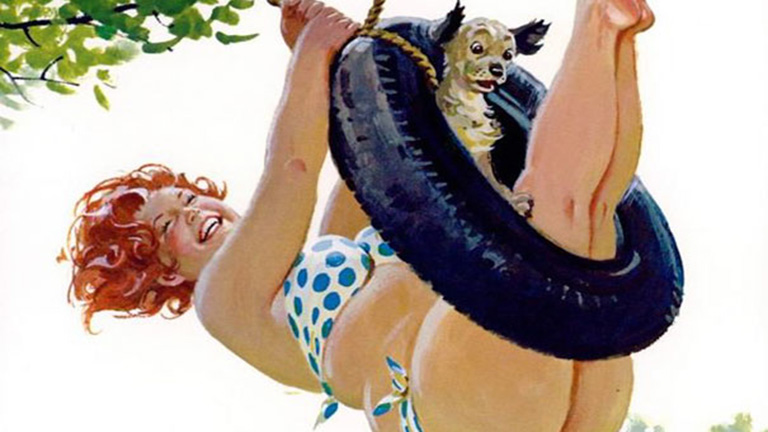 Ismerd meg Hildát, az elfeledett plus size pin-up lányt!