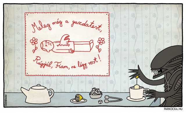 A gazdatest szó hallatán nehéz másra gondolni (Kép: Párkocka.hu)