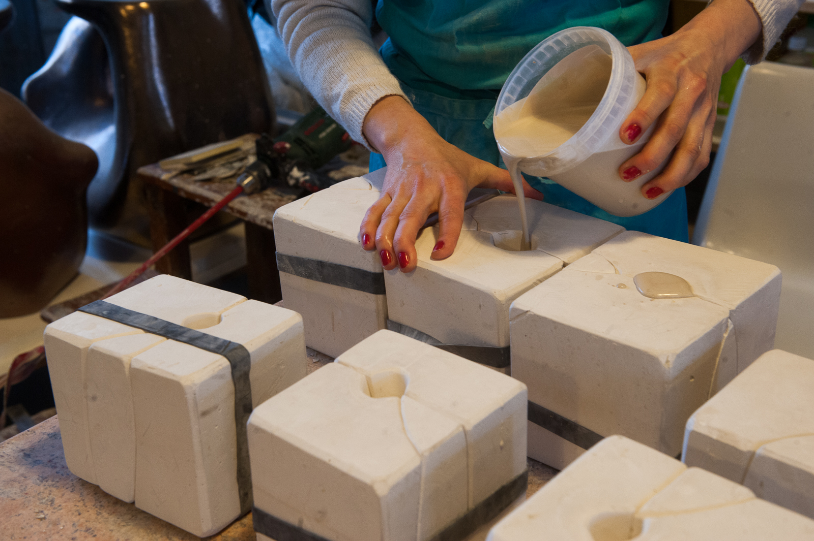 Szabó Edit kerámia művész műtermében jártunk Szabó Edit kerámia művész műtermében jártunk