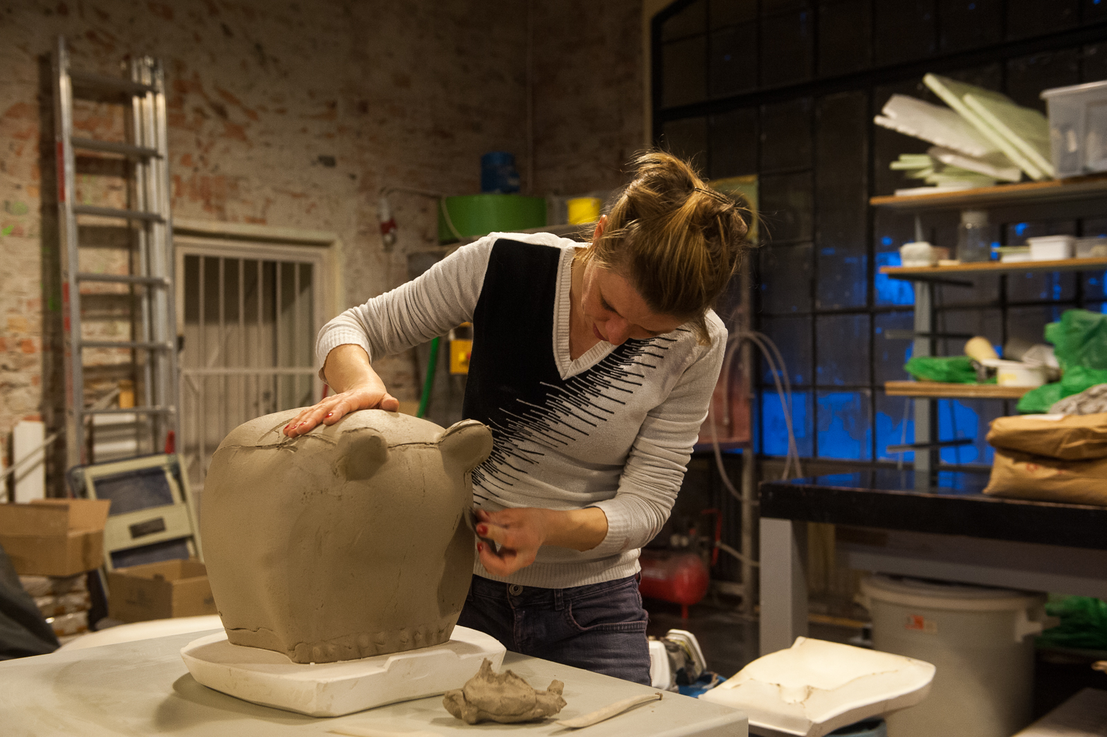 Szabó Edit kerámia művész műtermében jártunk Szabó Edit kerámia művész műtermében jártunk