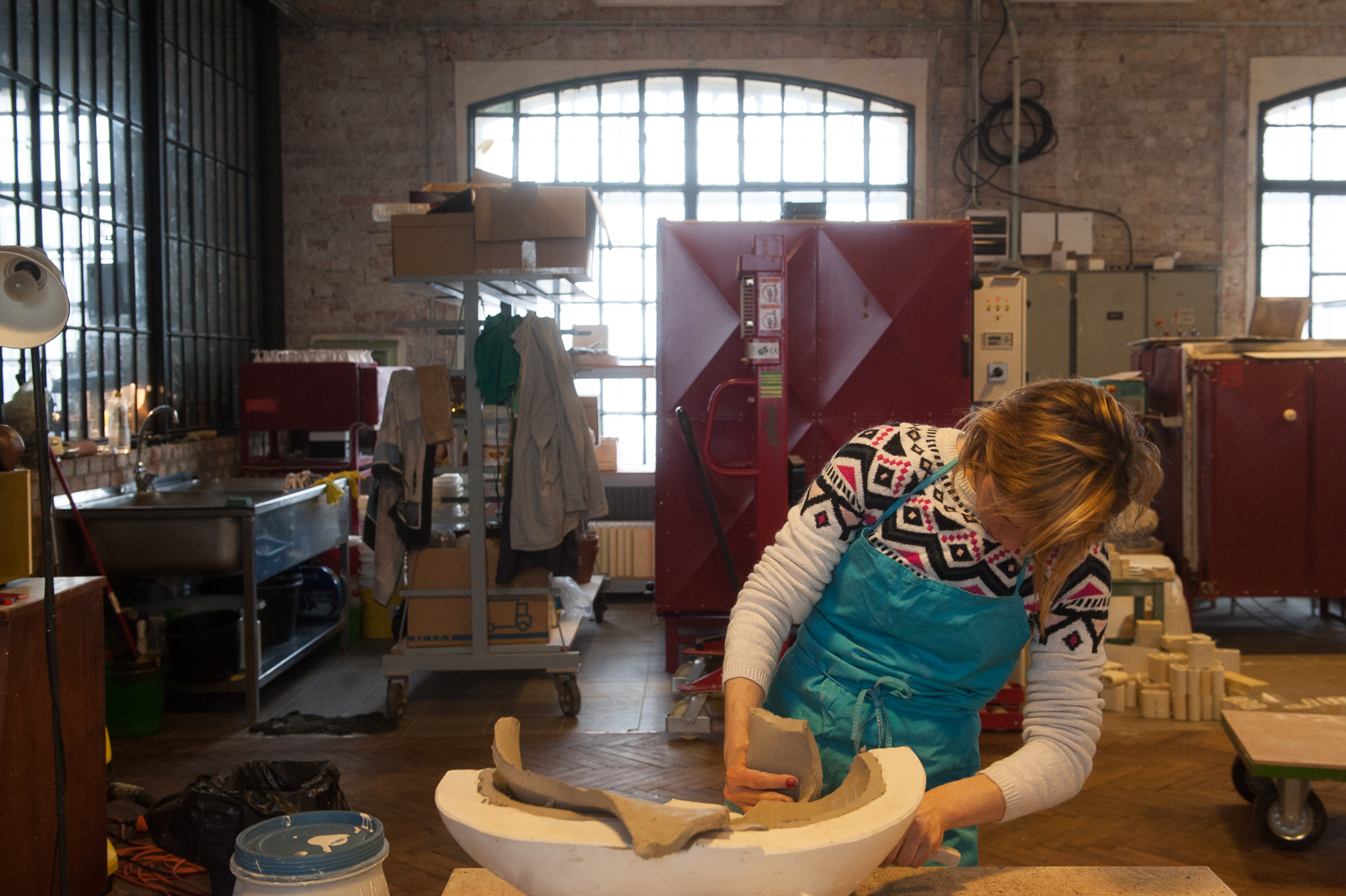 Szabó Edit kerámia művész műtermében jártunk Szabó Edit kerámia művész műtermében jártunk