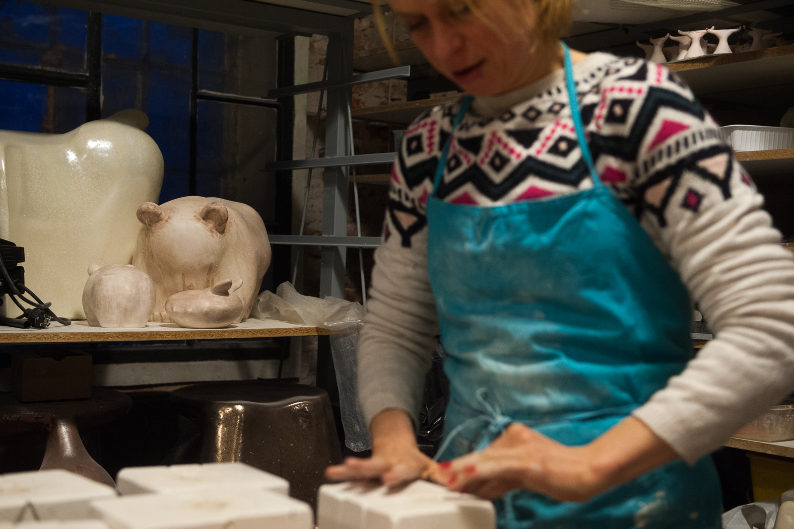 Szabó Edit kerámia művész műtermében jártunk Szabó Edit kerámia művész műtermében jártunk