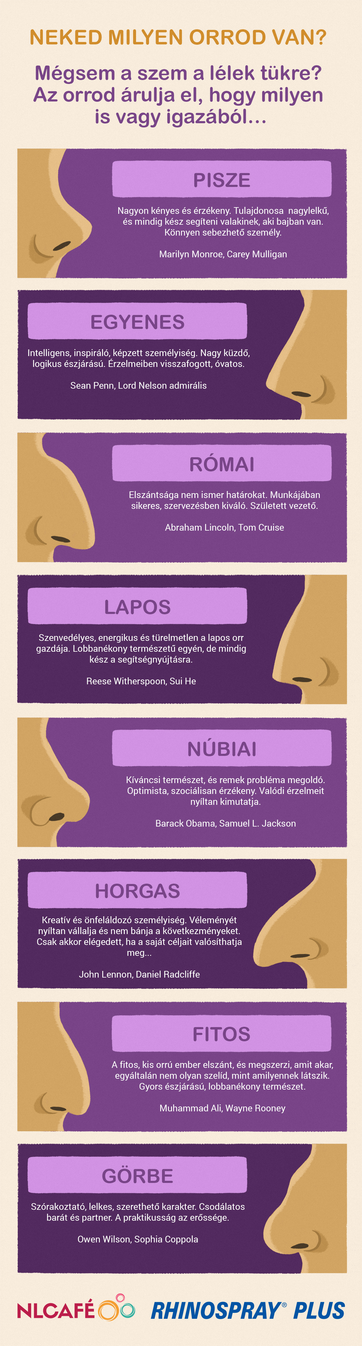Mégsem a szem a lélek tükre? Az orrod árulja el, milyen vagy igazából