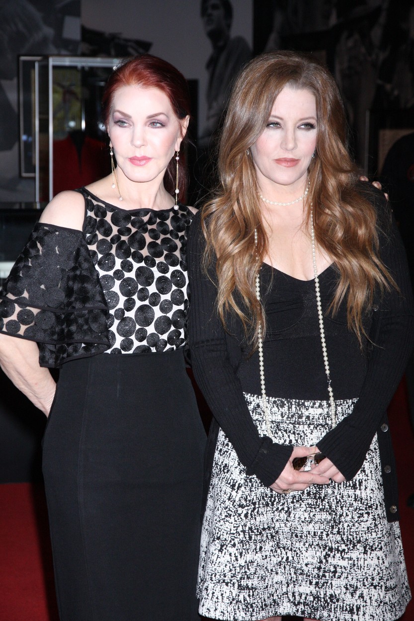 Priscilla Presley és Lisa Marie Presley
