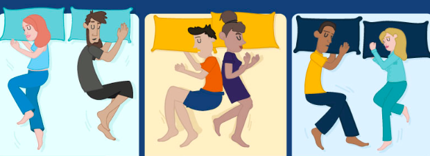 Ezt árulja el a párkapcsolatodról, hogy milyen pózban alszol a pároddal