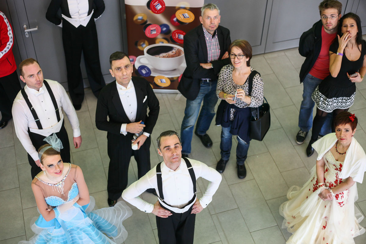 Így izgulnak pontjaikért a magyar versenytáncosok