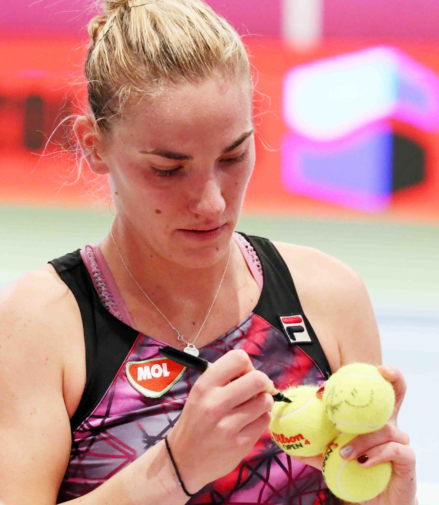 Babos Tímea: Minden percét élveztem a meccsnek Babos Tímea: Minden percét élveztem a meccsnek