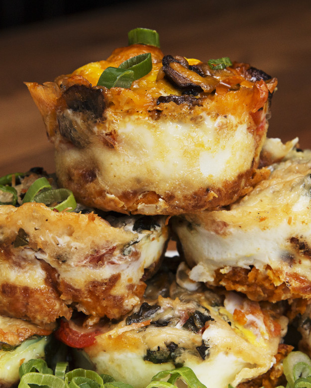 Laktató reggeli: édesburgonyás-tojásos muffinok Laktató reggeli: édesburgonyás-tojásos muffinok