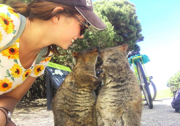 A kurtafarkú kenguru a világ legboldogabb állata