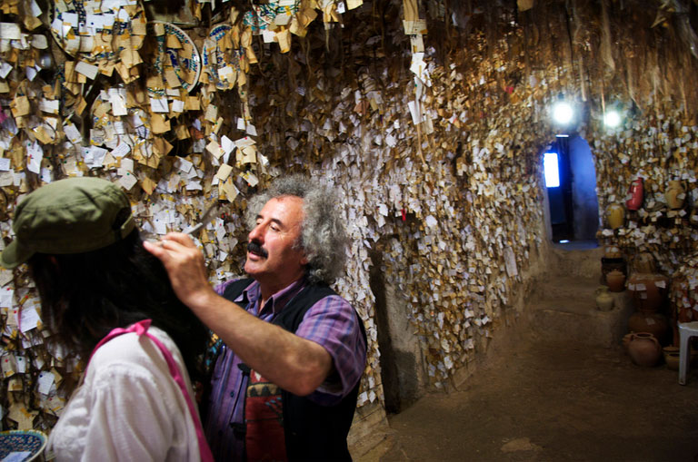 Egy rossz horrorfilm díszletére emlékeztet a török hajmúzeum (Fotó: Tumblr)