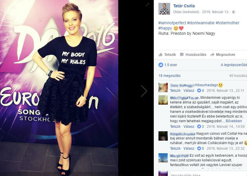 Tatár Csilla lapos hasat villantott, irtó szexi ez a kép róla