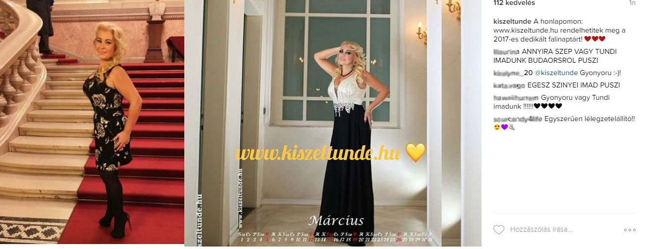 fotó: Instagram/Kiszel Tünde