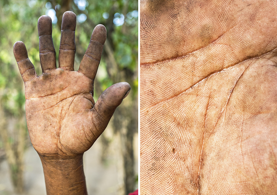 Tenyerekkel mesél életeket a líbiai fotós