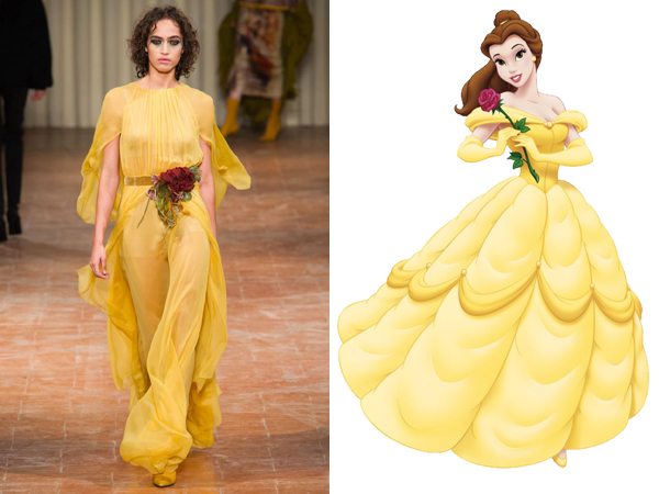 Itt a bizonyíték, hogy túl sok Disney-t néztek a divattervezők!