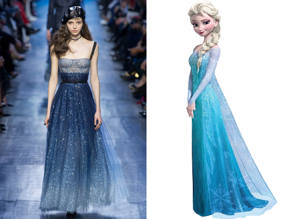 Itt a bizonyíték, hogy túl sok Disney-t néztek a divattervezők!