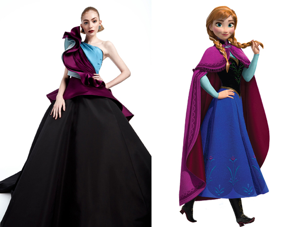 Itt a bizonyíték, hogy túl sok Disney-t néztek a divattervezők!