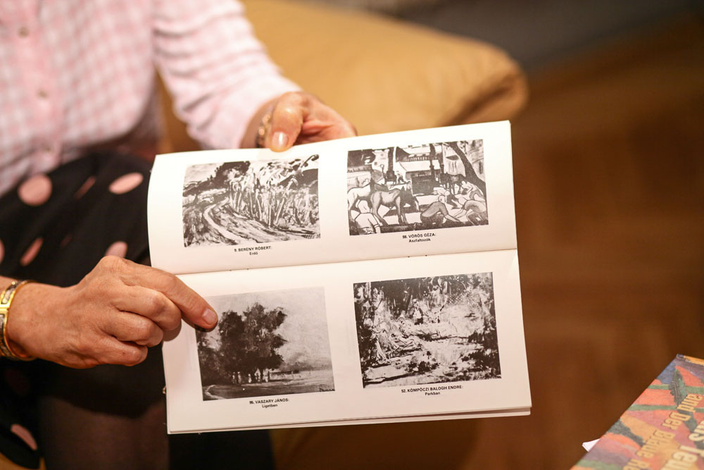 A Vörös Géza kép a katalógusban