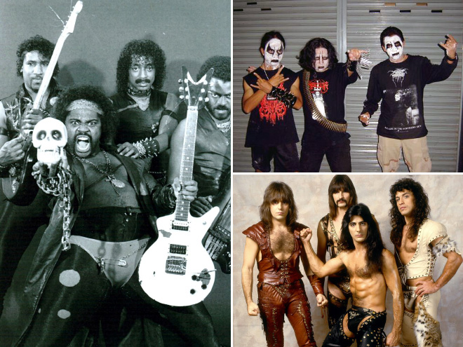 Szegecses bőr alsó és kereszt fülbevaló - van cikibb dolog, mint a glam rock?