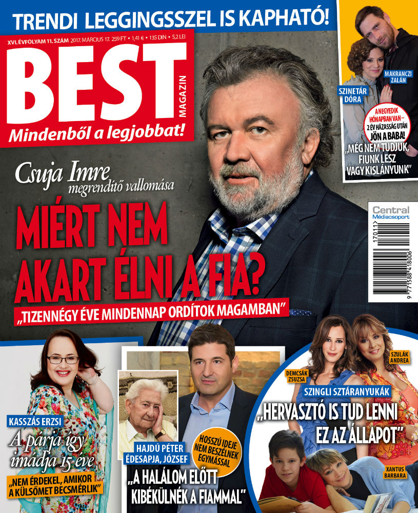 Csuja Imre a fia haláláról: magamat hibáztattam