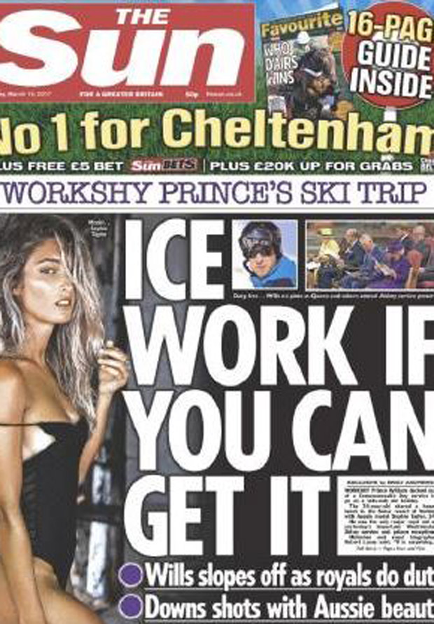 Ezzel az ausztrál modellel partizott Vilmos herceg Ezzel az ausztrál modellel partizott Vilmos herceg