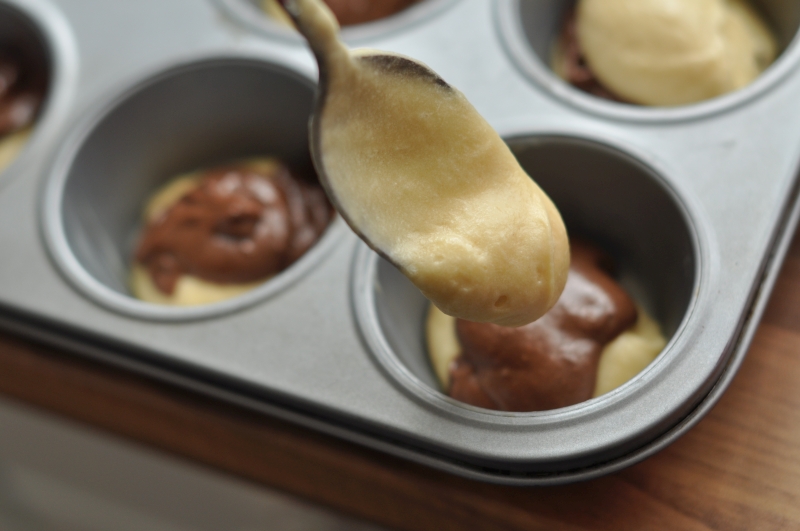 Duna hullám cupcake 