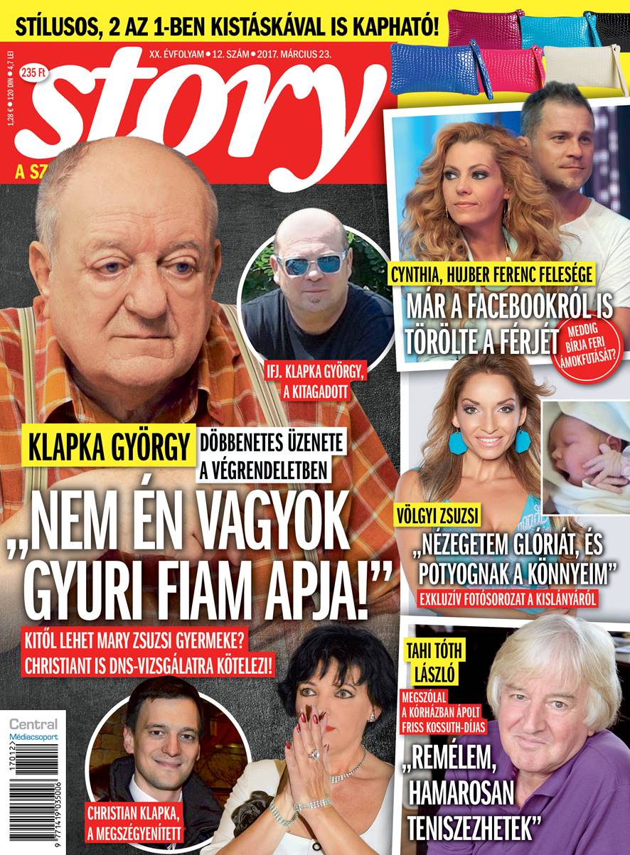 Májusban születik Rónai Egon ötödik gyereke, most is bent lesz a szülésnél