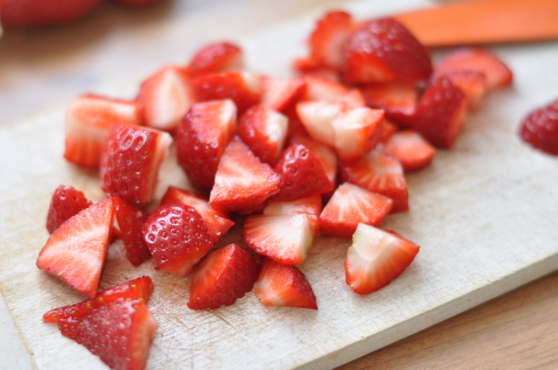 Epres piskótás pohárkrém Epres piskótás pohárkrém