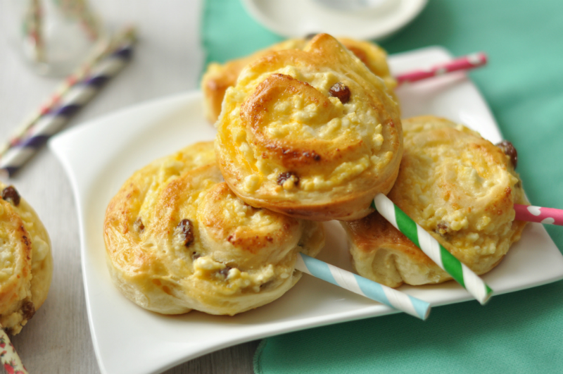 Túrós csiga nyalóka