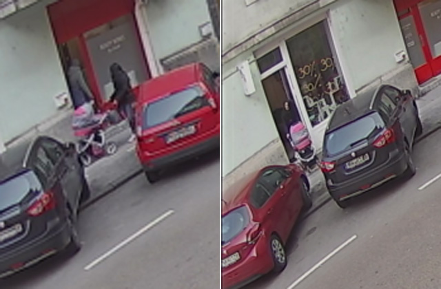 Babakocsit tolt a táskatolvaj 