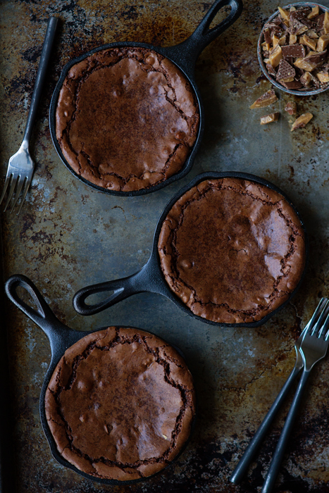 Mennyei serpenyős brownie