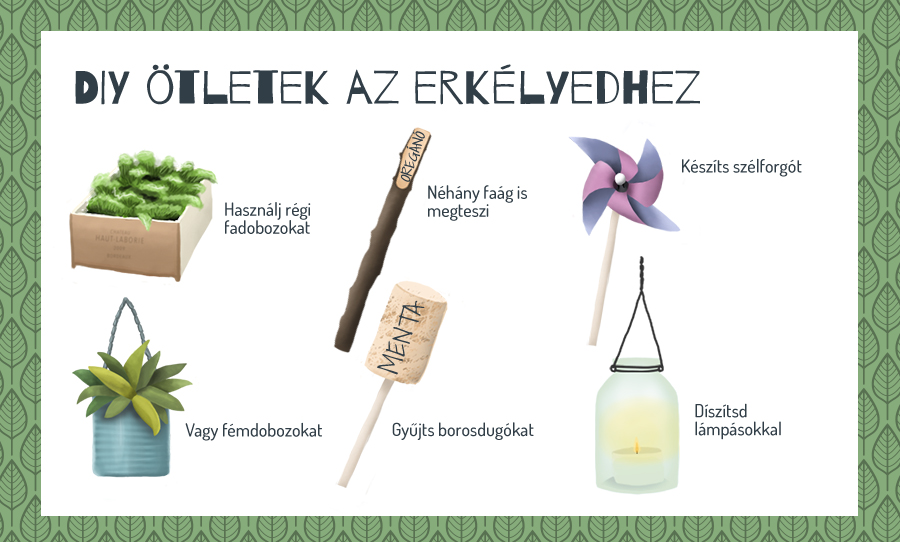 Így lesz garantáltan csodaszép az erkélyed